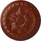 Ekena Millwork Exeter Ceiling Medallion (Fits Canopies up to 3 1/8"), Hand-Painted Firebrick, 17 3/4"OD x 1 1/8"P CM17EXFIF - alternate 1